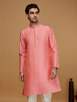 KISAH - Men Pink Kurta