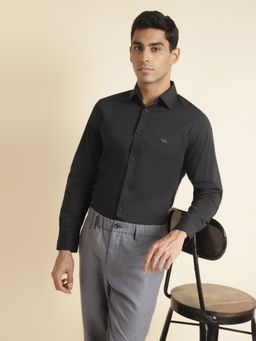 Andamen - Black Mens Full Sleeve Shirt Slim Fit