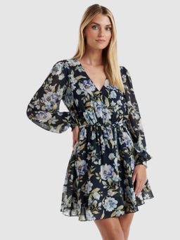 Forever New - Gabby Skater Multi-Color Mini Dress with Belt (Set of 2)