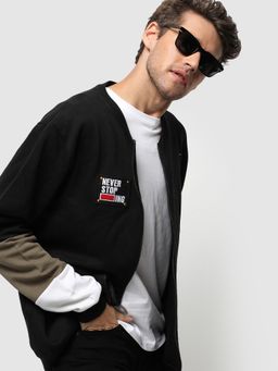 Campus Sutra - Colorblock Full Sleeve Jacket