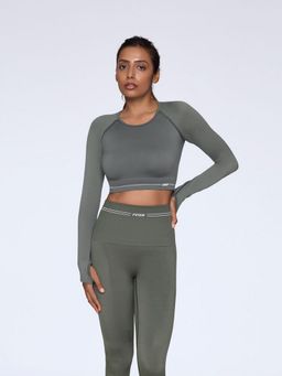 FEIER - Olive Slink Long Sleeve T-Shirt