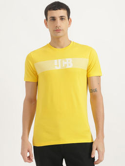 United Colors of Benetton - Yellow Pure Cotton Stripes T-Shirt