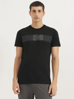 United Colors of Benetton - Black Pure Cotton Stripes T-Shirt
