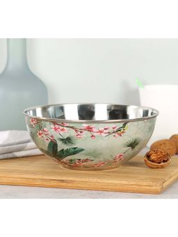 India Circus by Krsnaa Mehta - Green Spring Bloom Steel Katori Bowl