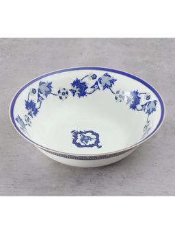 India Circus by Krsnaa Mehta - White Oceanic Opulence Serving Bowl