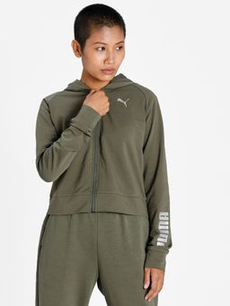 Puma - RTG Full-Zip Women Green Jacket