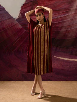 Banana Labs - Aurum Go way old Maroon kaftan