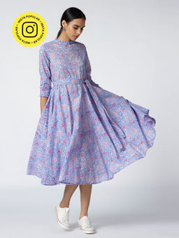 Okhai - Ecstasy Cotton Hand Block Print Dress