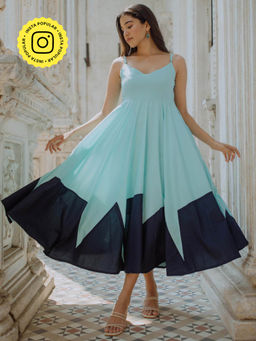 Okhai - The Heavens Pure Cotton Double Layered Sling Dress