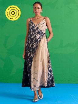 Okhai - Quartzite Printed Pure Cotton Wrap Dress