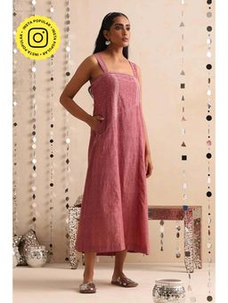Okhai - Sitaara Hand-Embroidered Pure Cotton Dress