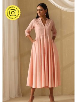 Okhai - Dilkash Chikankari Pure Cotton Dress