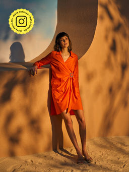 STTAVOSS - Tulip Knee Length Dress