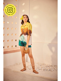 STTAVOSS - Multi-Color Beach Vibes Co-Ord (Set of 2)