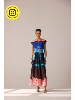STTAVOSS - Multicolour Printed Petunia Dress