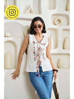 STTAVOSS - Frida Waistcoat Style Top