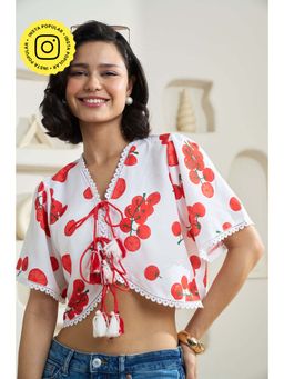 STTAVOSS - Eve Printed Crop Top