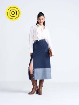 STTAVOSS - Navy Blue Rebel Skirt