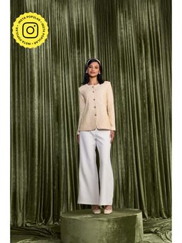 STTAVOSS - Cream Lemon Drop Jacket with Pant