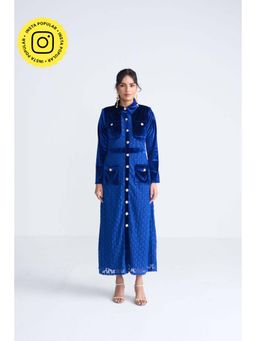 STTAVOSS - Blue Saphira Dress