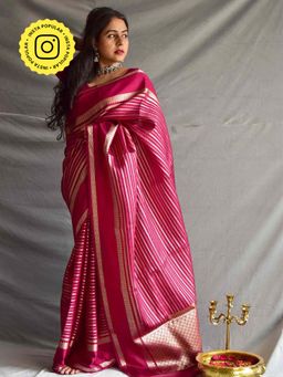 Sundarii - Mitali Chanderi Saree without Blouse