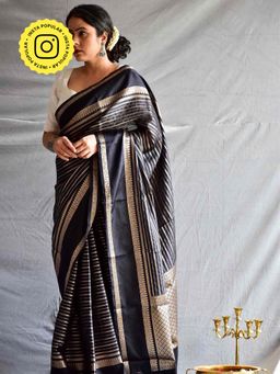 Sundarii - Nazar K Samne Chanderi Saree without Blouse