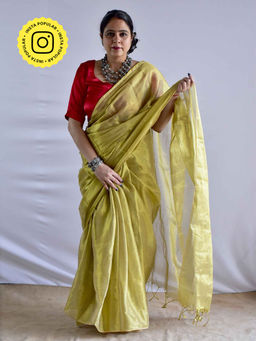 Sundarii - Shaam Tissue with Unstitched Blouse