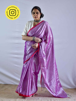 Sundarii - Miraj Tissue with Unstitched Blouse