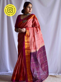 Sundarii - Milan Bengal Cotton with Unstitched Blouse
