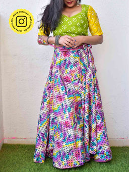 Sundarii - Genda Phool Skirt