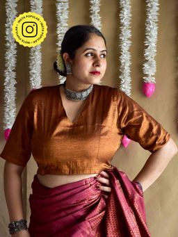 Sundarii - Cooper Tissue Blouse