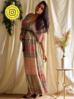 Sundarii - Sin - Two Sided Flared Dress
