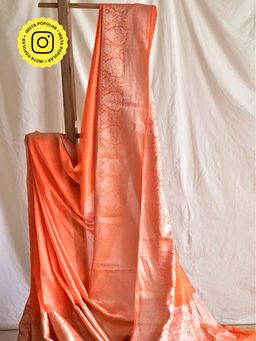 Sundarii - Ud005 - Linen Silk Saree Without Blouse