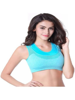 BRACHY - Blue Gym Bra for Women