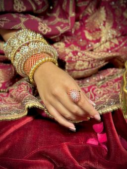 Tussya by Shreya - Manjari - Peach