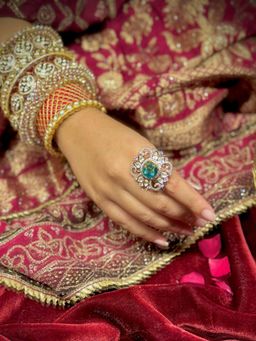 Tussya by Shreya - Mandala - Turquoise