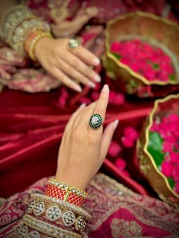 Tussya by Shreya - Manjari - Deep Emerald