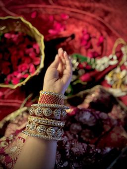 Tussya by Shreya - Bridal Bangle Stack