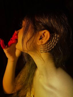 Tussya by Shreya - Swarna Earcuffs