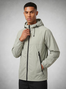 CHKOKKO - Men's Lightweight Hooded Windcheater Jacket With Zipper Pockets