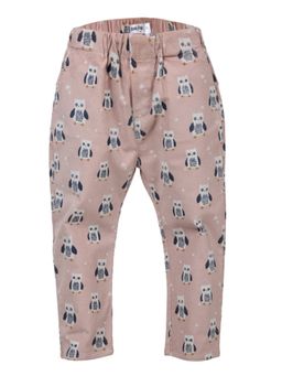 Piccolo Piglet - Peach Printed Trousers