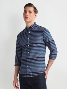 U.S. Polo Assn. Denim Co. - Horizontal Stripe Cotton Shirt