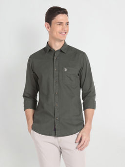 U.S. Polo Assn. Denim Co. - Solid Slim Shirt