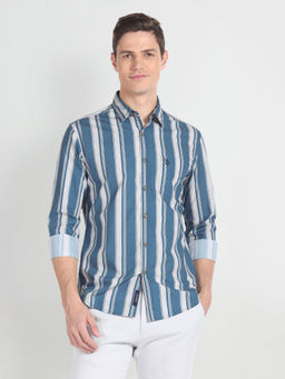 U.S. Polo Assn. Denim Co. - Vertical Stripe Cotton Shirt