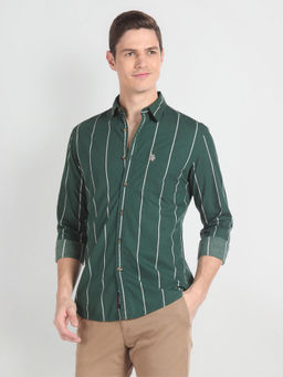 U.S. Polo Assn. Denim Co. - Vertical Stripe Cotton Shirt