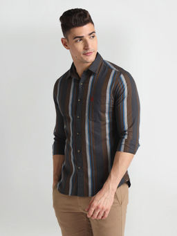 U.S. Polo Assn. Denim Co. - Vertical Stripe Slim Fit Shirt