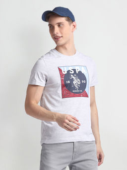 U.S. Polo Assn. Denim Co. - Round Neck Printed T-Shirt