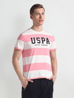 U.S. Polo Assn. Denim Co. - Horizontal Stripe Relaxed T-Shirt