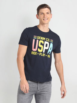 U.S. Polo Assn. Denim Co. - Typographic Print Short Sleeve T-Shirt