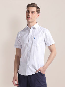 U.S. POLO ASSN. - Vertical Stripe Cotton Shirt